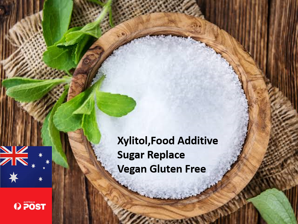 Xylitol Crystal Powder Natural Sweetener Sugar Substitute | Non GMO Gluten Free 25gram to 4.5KG